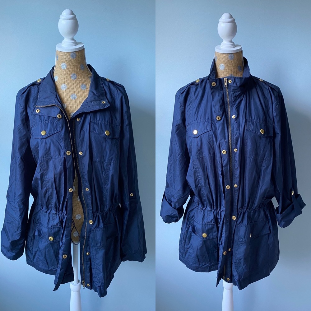 Basic Editions Utility Rain Jacket